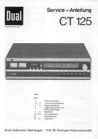 Dual CT-125-Service-Manual 